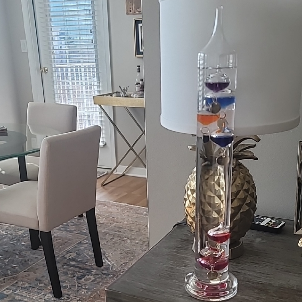 Colorful Glass Galileo Thermometer